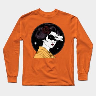 Starry Veil Geisha Long Sleeve T-Shirt